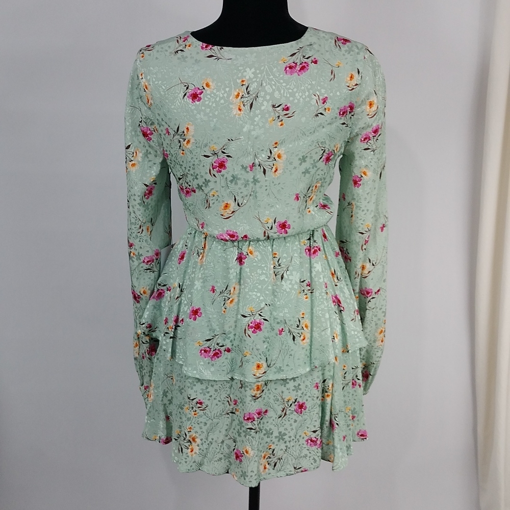 Majorelle Berkshire Dress In Green Whisper - Picture 7 of 8